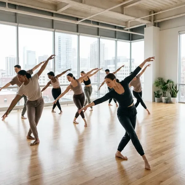 שיעור מחול עכשווי