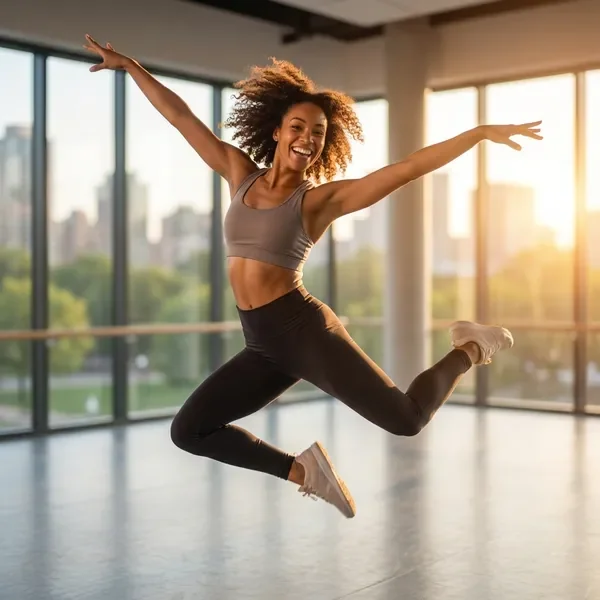 רקדנית שמחה